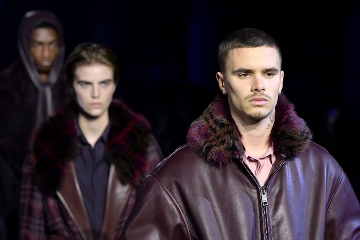 Romeo Beckham, at London Fashion Week / PHOTO: GettyImages