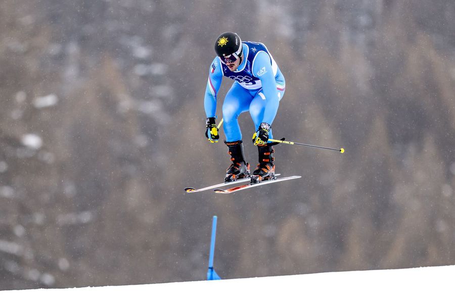 Federico Tomasoni and the helmet with the sun written on it at the Milan Cortina Olympics Photo: Guliver/GettyImages Olympic silver medal dedicated to tragically dead girlfriend: 'It's extraordinary, considering what I've been through'