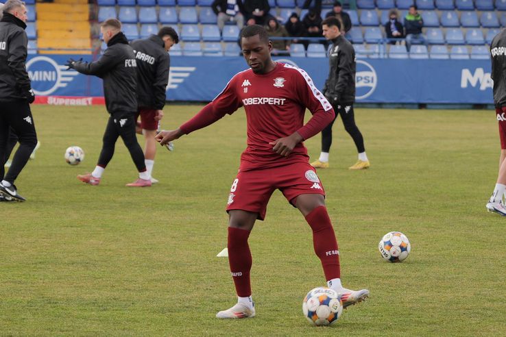 Kader Keita, before the Lighthouse - Fast. Photo: Andrei Furnigă (GSP)
