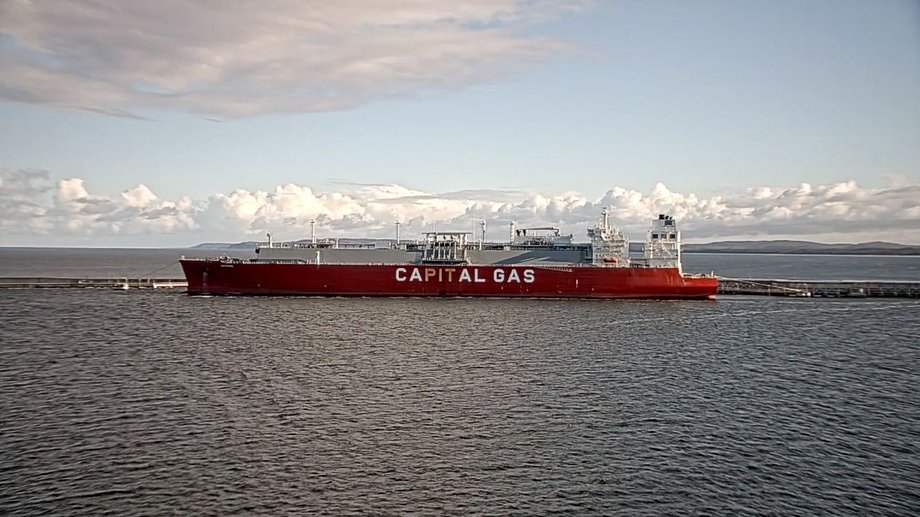 LNG delivery in Świnoujście