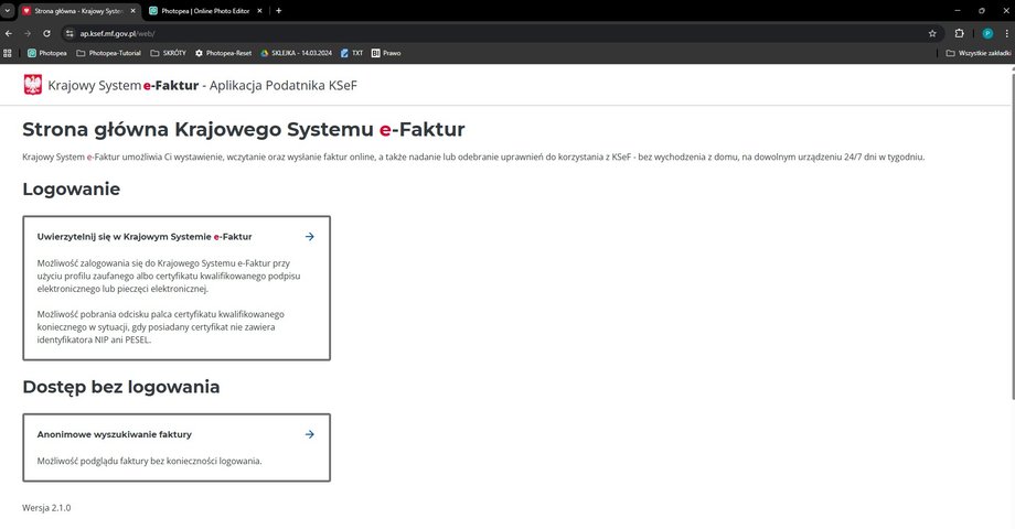 KSeF Taxpayer Application