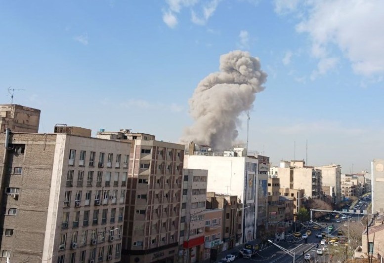 Several explosions were heard in Tehran on Saturday. Israel then announced that it had launched a