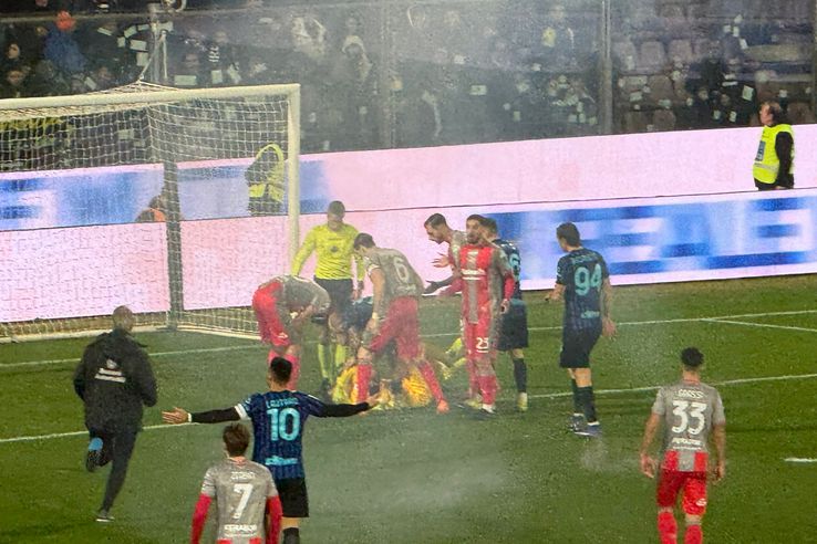 Emil Audero, the goalkeeper of Cremonese, targeted by Inter supporters // PHOTO: Imago Images