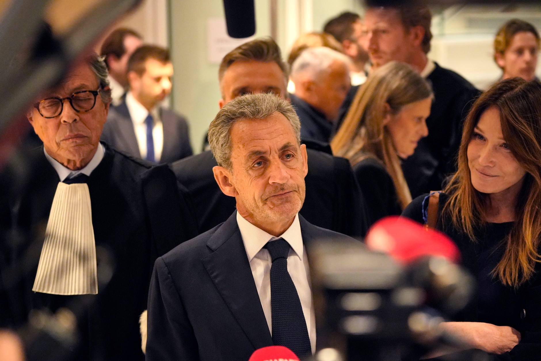 Former French president Nicolas Sarkozy