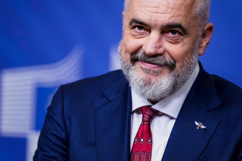 Albanian Prime Minister Edi Rama, Photo: Kenzo Tribouillard / AFP / Profimedia Images