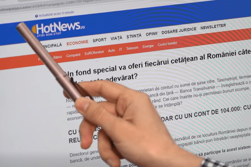 MAI found a fake site that clones HotNews and warns: 