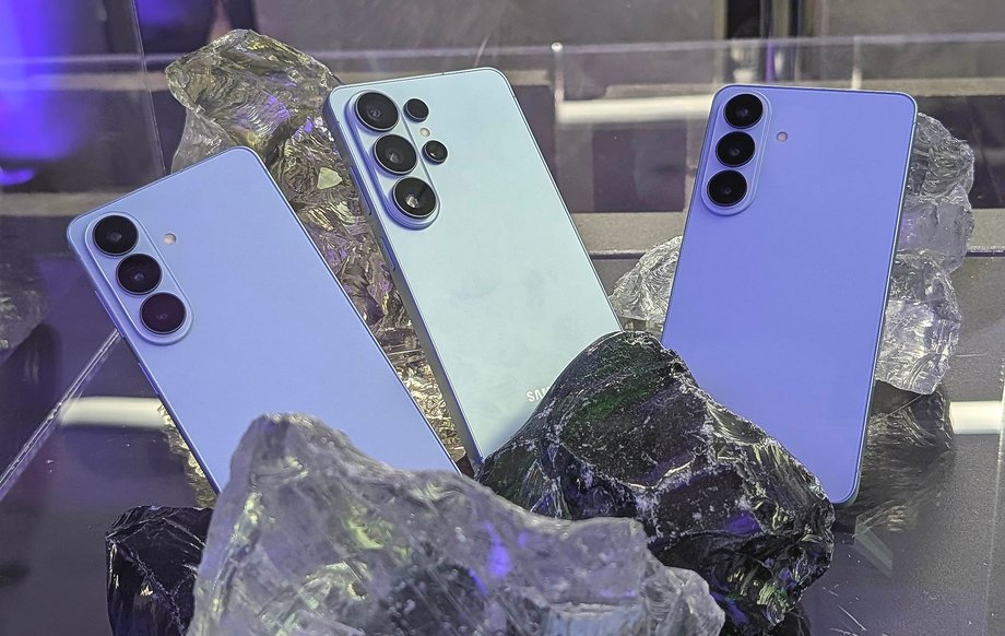The entire Galaxy S26 line