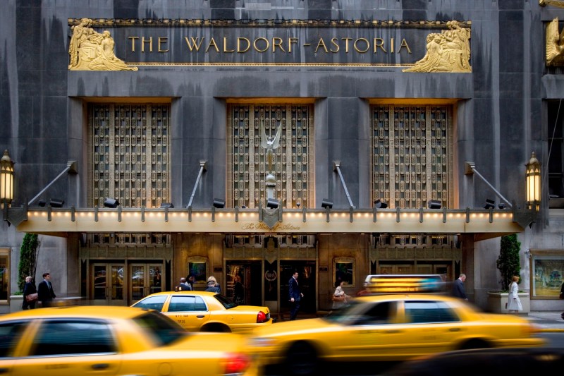 The famous Waldorf Astoria hotel in New York is looking for a buyer after years of renovations