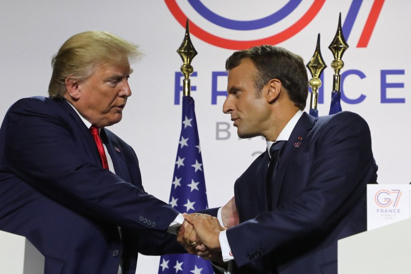 G7 leaders, including Trump, affirm their 