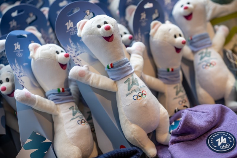 Stocks of the Winter Olympics mascot sold out quickly