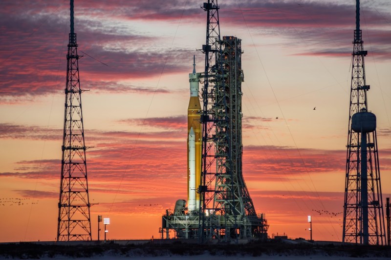 NASA test of the rocket that will launch the manned mission to the moon. What is the critical stage of repetition