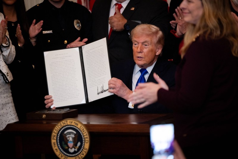 Donald Trump instituted a day in memory of the victims of illegal immigrants. Why did he choose the date of February 22?