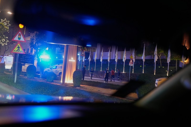 VIDEO Dubai luxury hotel hit by Iran attacks