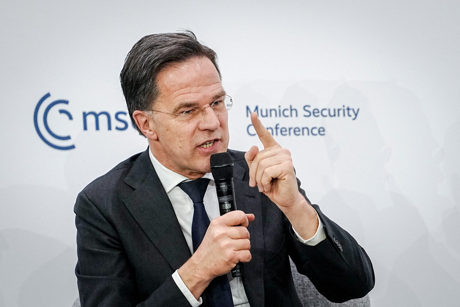 NATO Secretary General Mark Rutte during the 62nd Security Conference in Munich, February 14, 2026.