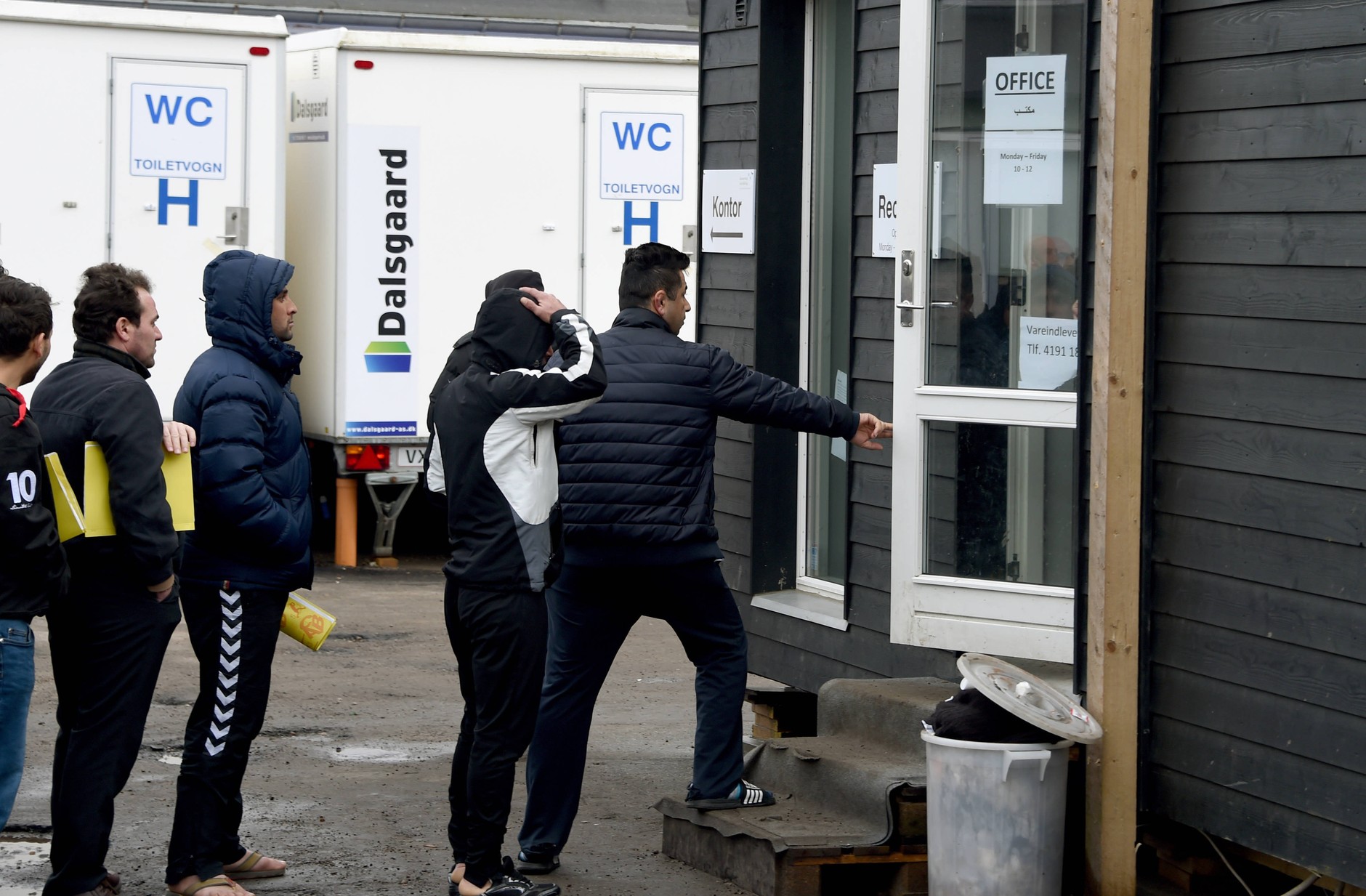 A refugee center in the Danish town of Hadersleben, March 4, 2016.