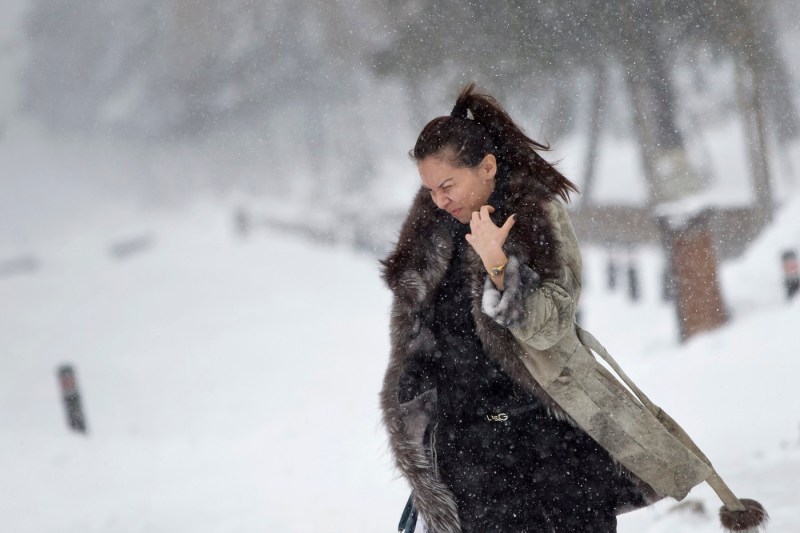 Blizzard. Photo source: Vadim Ghirda / AP / Profimedia