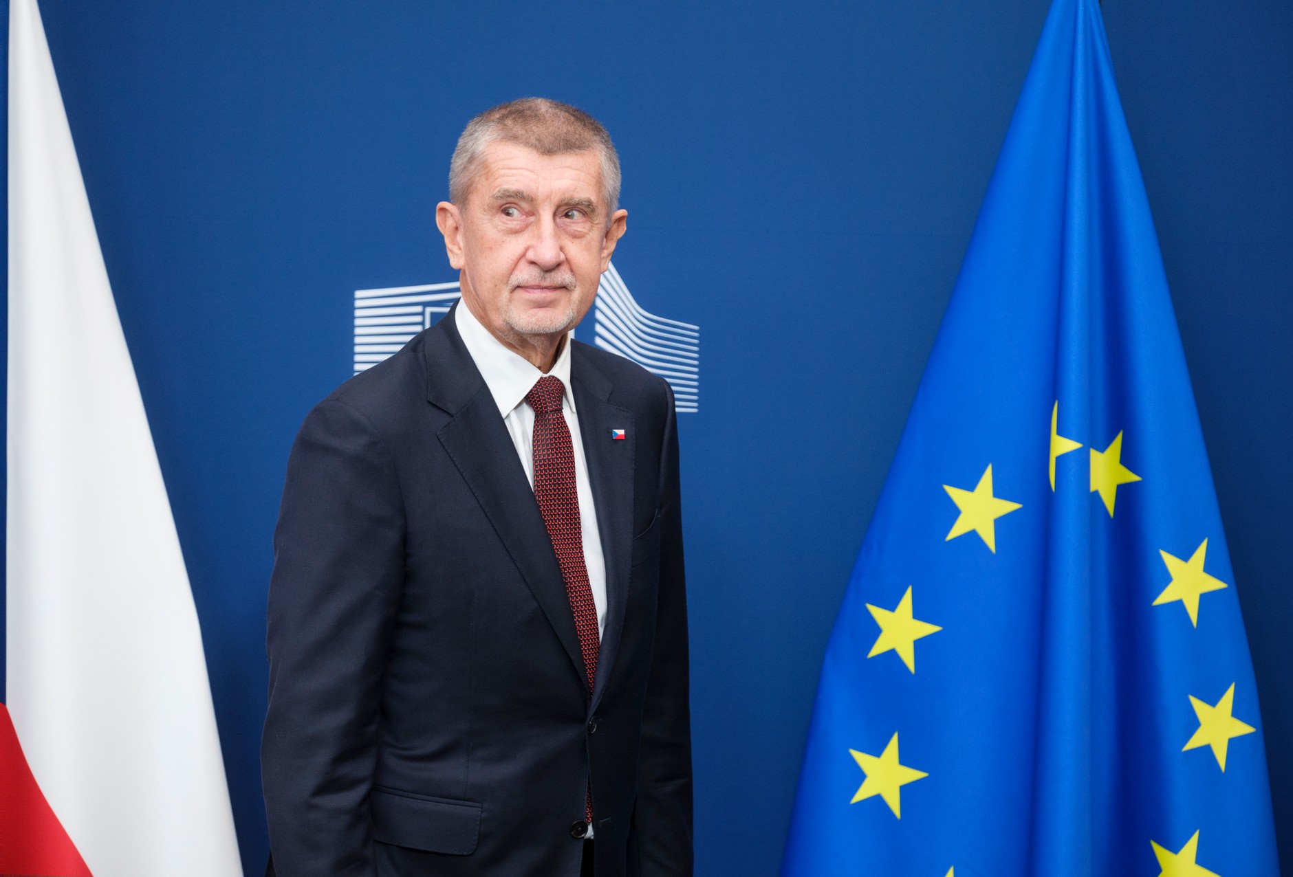 Czech Prime Minister Andrej Babisz in Brussels, December 11, 2025. 