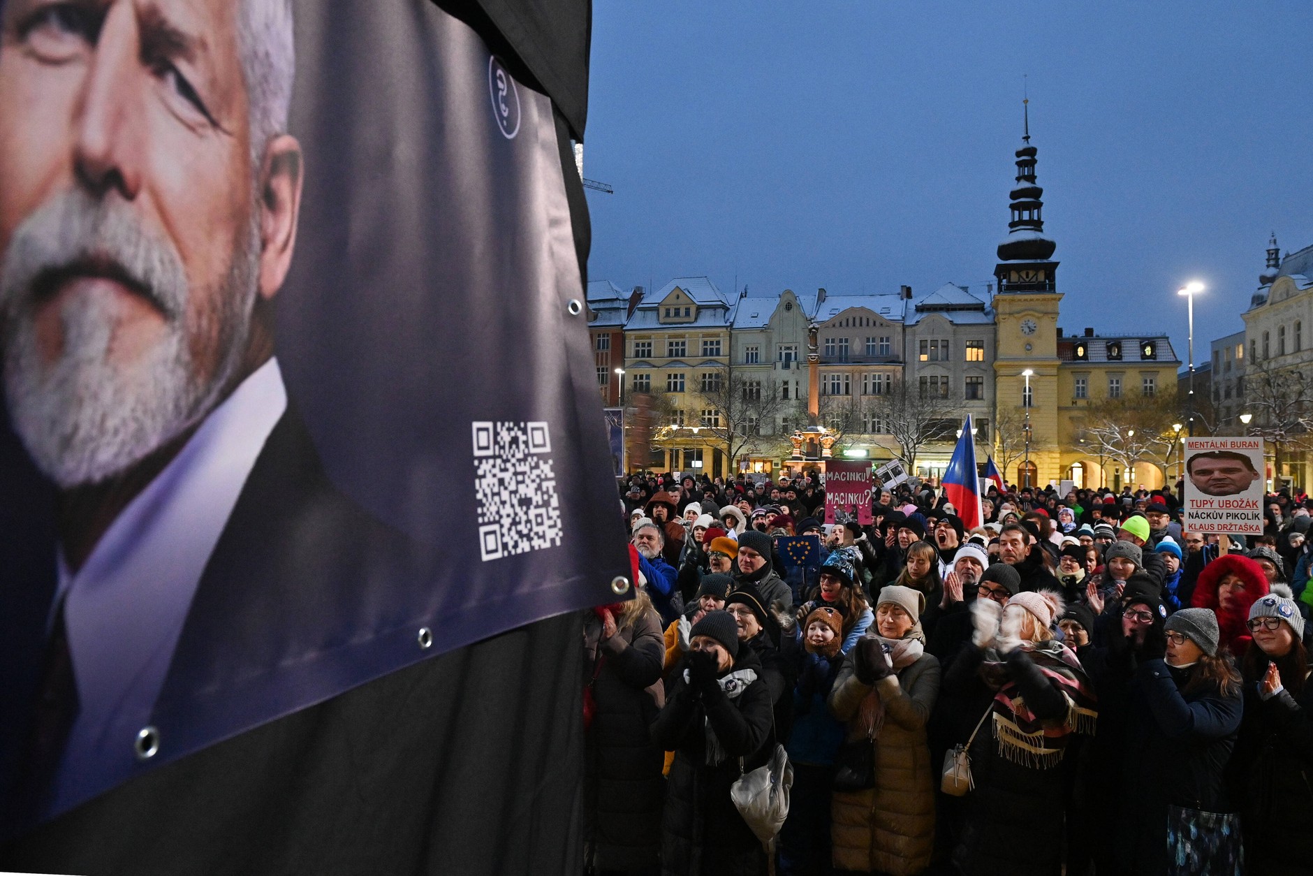 Demonstration in Ostrava