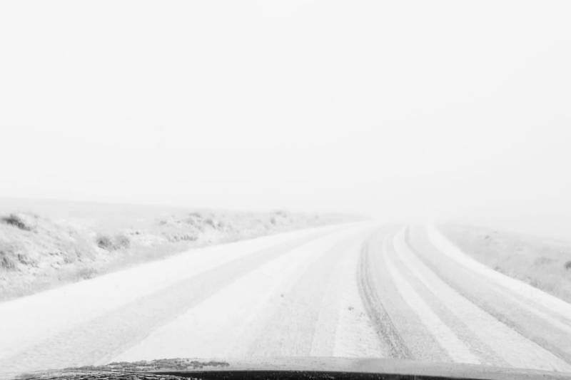 Snow on the Transalpina / PHOTO: Salvamont Gorj via Facebook Salvamont Romania