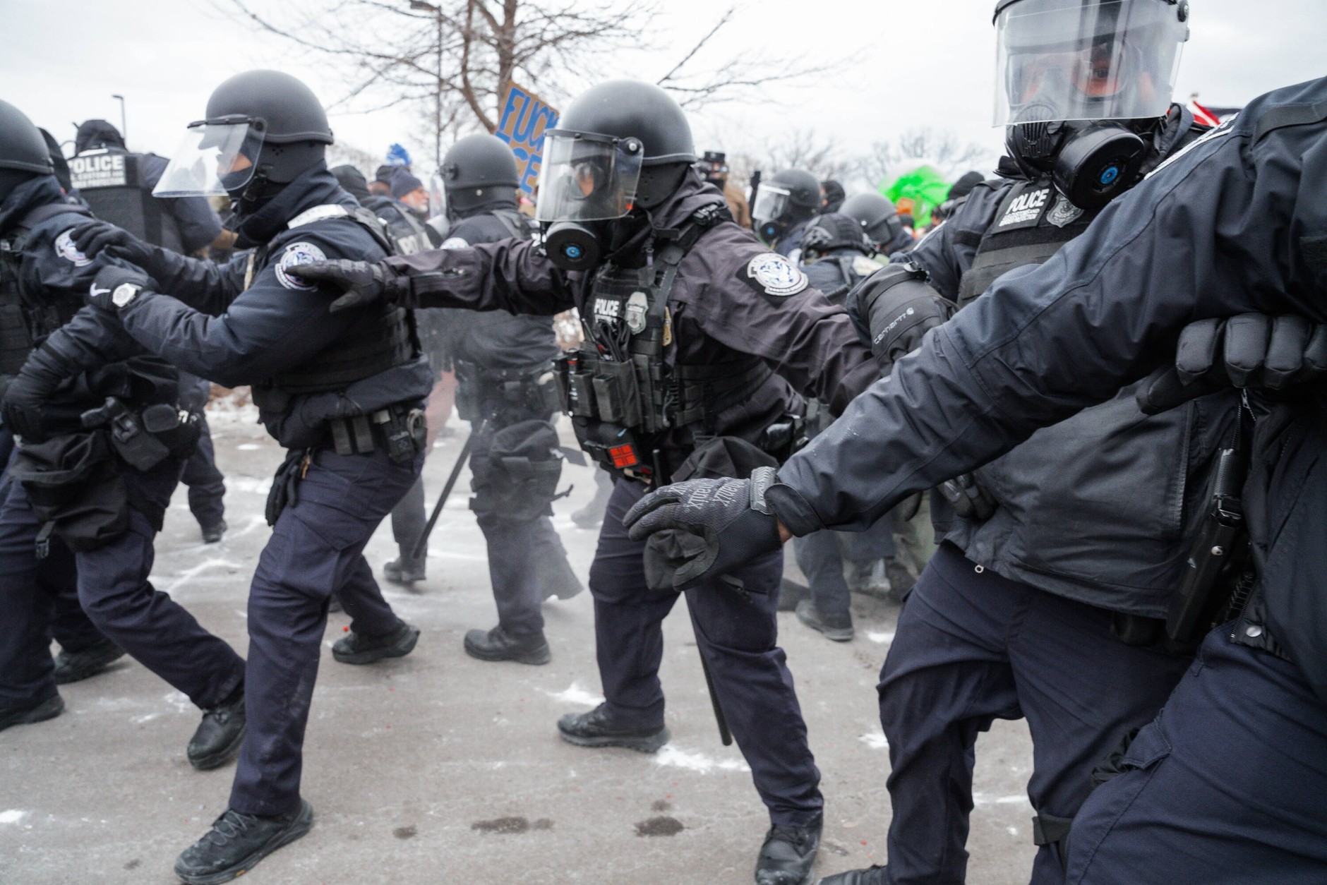 ICE officers in Mineapolis 