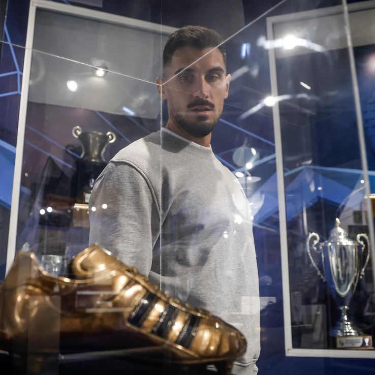 Marko Dugandzic, presented at Levski Sofia / Photo: Facebook