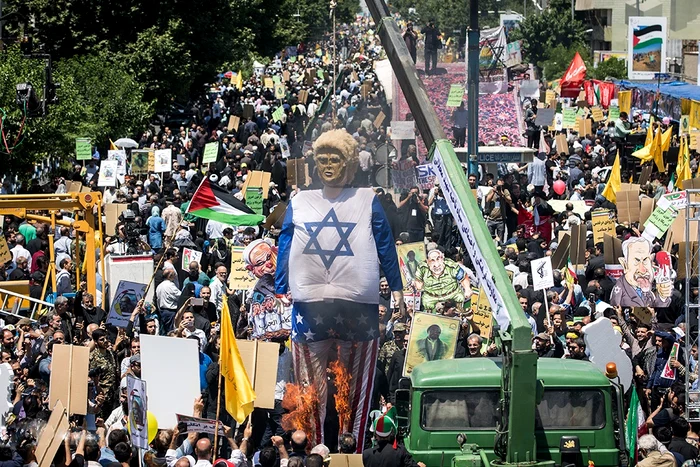 Anti-Israel demonstrations in Iran PHOTO wikipedia