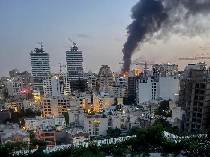 Iran and Israel also hit each other a few months ago. PHOTO: Profimedia