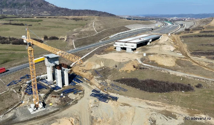 The area of ​​the future Boita junction. Photo: Daniel Guță. TRUTH