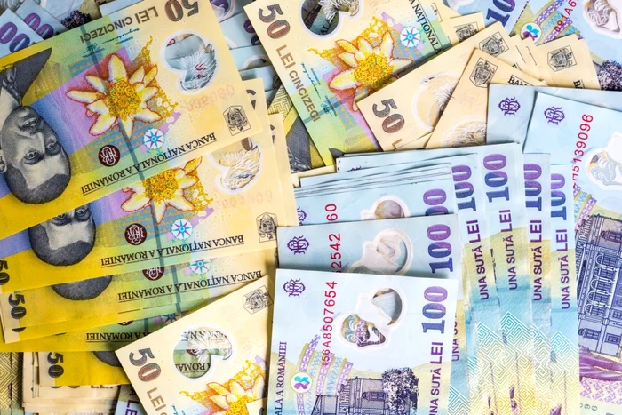 Banknotes of 50 and 100 lei