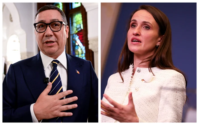 Victor Ponta accuses the minister Oana Țoiu. PHOTO: The Truth Collage