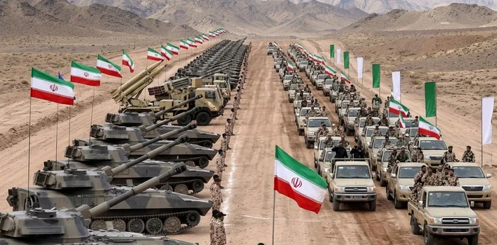 The Iranian army is well organized and can cause big problems. PHOTO: AI