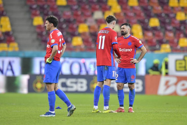 Images at the end of the match FCSB - U Cluj // PHOTO: Cristi Preda (GSP.ro)