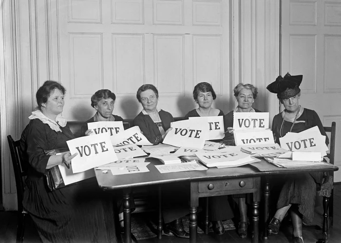 The right to vote, won by women only in the 20th century. PHOTO: Shutterstock