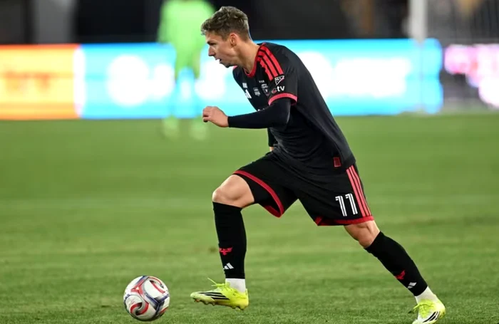Louis Munteanu, confrontation with Messi in MLS Photo/Profimedia