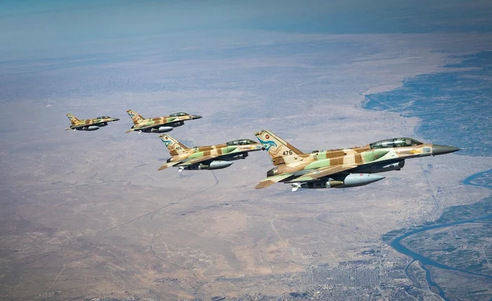 Israeli pilots reach a record pace of attacks on Iran PHOTO: Israel Defense Forces