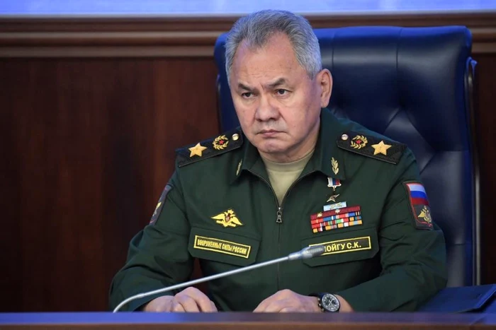 The former Minister of Defense of Russia, Serghei Șoigu. PHOTO: EPA-EFE