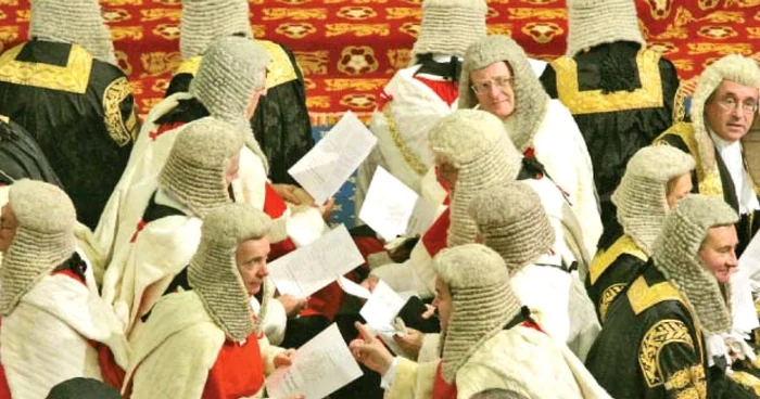 British nobles lose the right to automatically be part of the House of Lords. PHOTO: archive