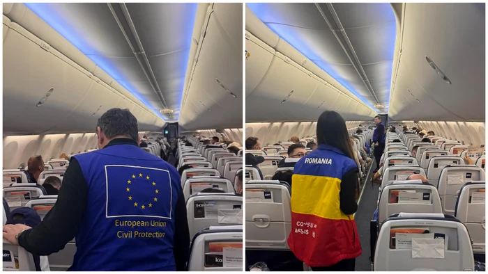 It is the third flight organized by Romania within the rescEU mechanism. PHOTO: MFA collage