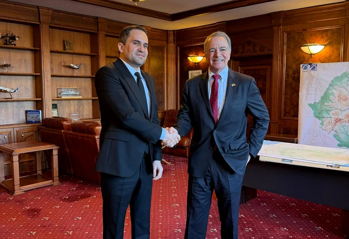 Ciprian Şerban and Darryl Nirenberg PHOTO: Facebook/Ciprian Şerban