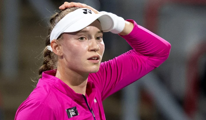 Elena Rybakina, in the final at Indian Wells Photo/Platforma X