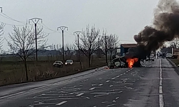 Accident on E85 PHOTO: Facebook