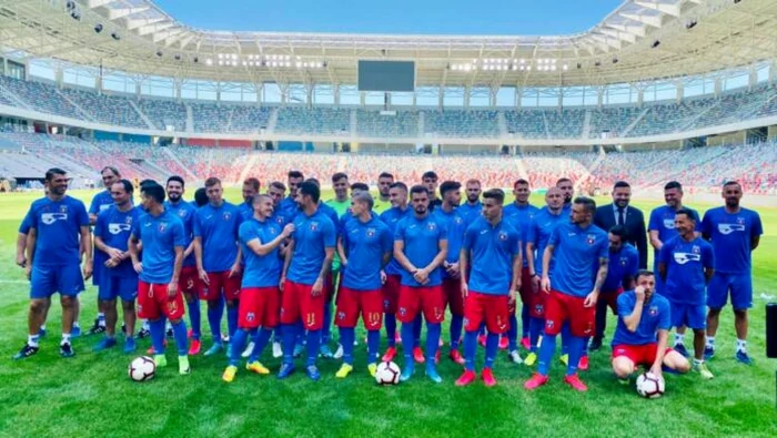 CSA Steaua plays in Ghencea PHOTO FRF