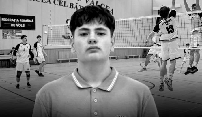 Carol Bălălău was registered with the city volleyball team PHOTO Facebook CS Vâlcea 1924