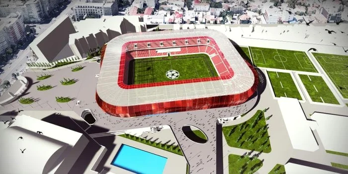 Dinamo stadium. Project outline. Facebook Dinamo