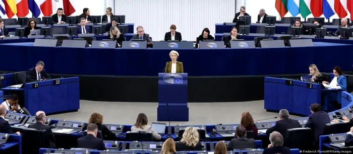 There are signs that the European Parliament has moved to the right