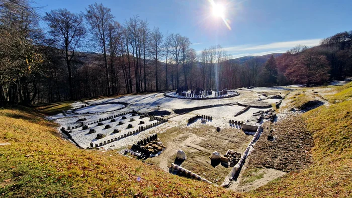 Sarmizegetusa Regia, a sought-after place on the day of the equinox. Photo: Sarmizegetusa Regia Administration.