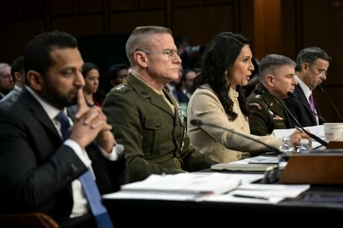 US intelligence chiefs/PHOTO: AFP