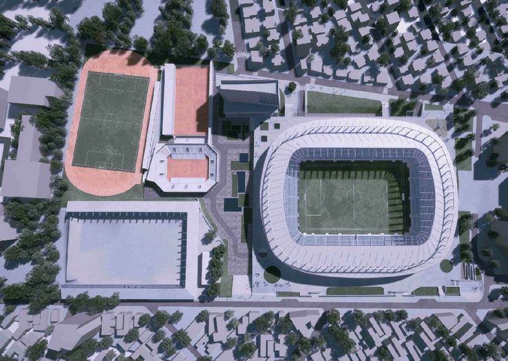 This is what the stadium in Constanța will look like / Photo source: Constanța City Hall