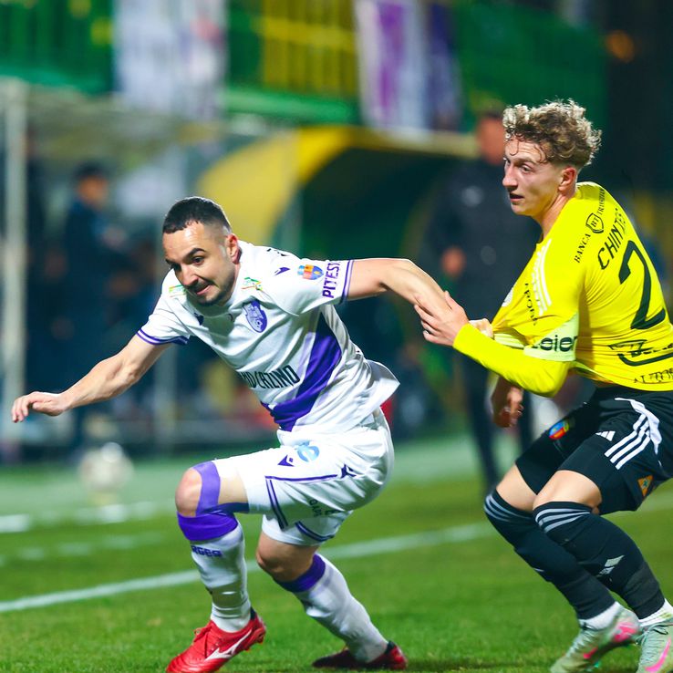 FC Argeș - U Cluj, images from the match // photo: Facebook