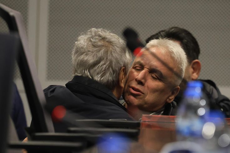 Pictures with Mircea Lucescu from the end of the match Turkey - Romania / PHOTO: Ionuț Iordache (GSP.ro)
